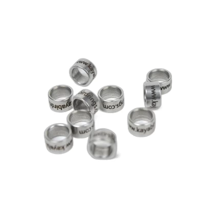 Şebap Güvercinleri Bilezigi Krom Kesilmez 50 Adet